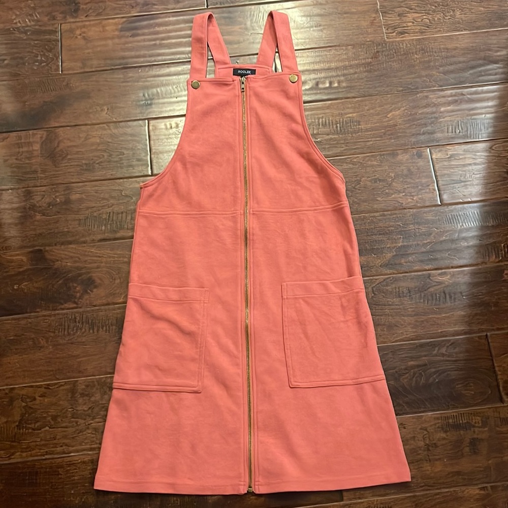 Roolee zipper front jumper dress